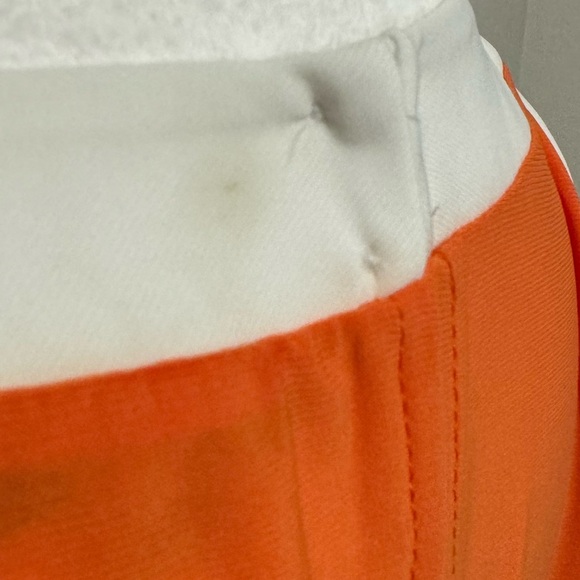 Tash & Sophie Contrast Trim Jersey Dress Orange White - Picture 4 of 8